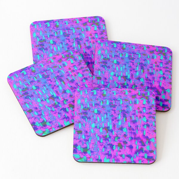 Item preview, ABSTRACT in purples and blues designed and sold by Melvyn Kahan.