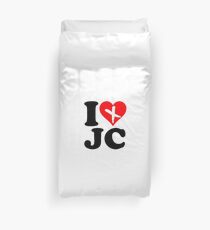 I lv JC Duvet Cover