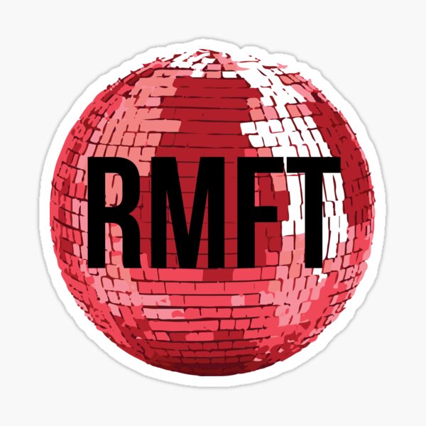 RMFT Disco Ball Sticker