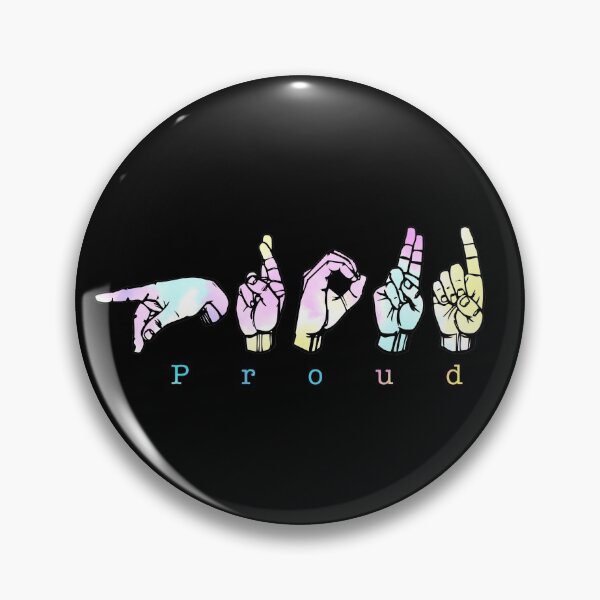 Item preview, “Proud” in ASL Fingerspelling designed and sold by Jennaviveart.