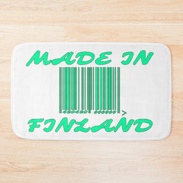 Item preview, MADE IN FINLAND (Funny) Earth Merch designed and sold by Mustard Prophet.