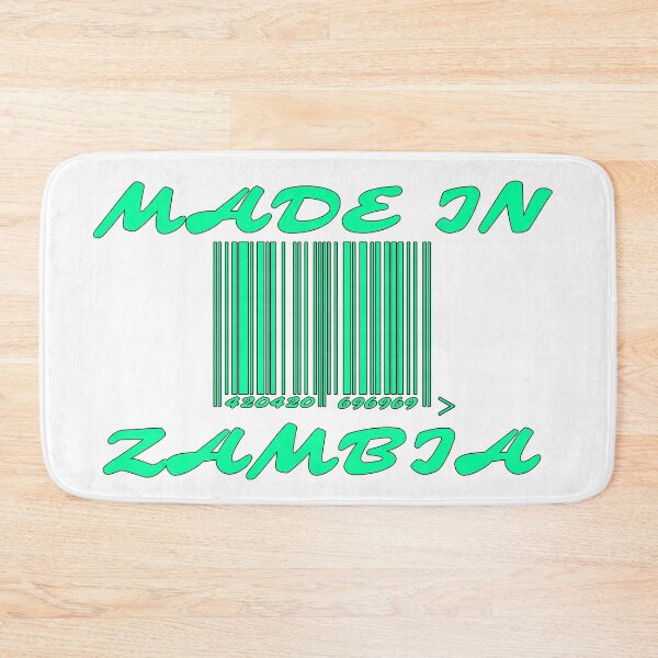 Item preview, MADE IN ZAMBIA (Funny) Earth Merch designed and sold by Mustard Prophet.