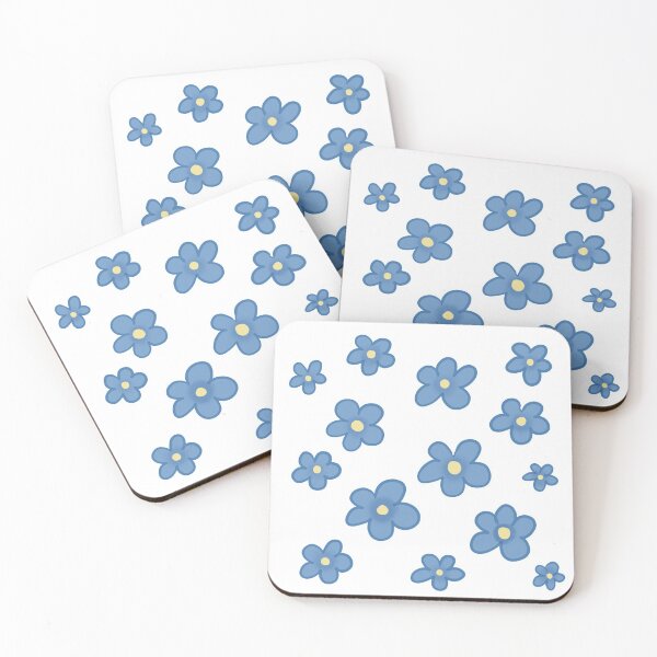 Item preview, Little blue flowers pattern designed and sold by The Art of Moni.