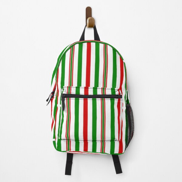 Item preview, Holiday Stripes, Christmas Green Red designed and sold by MrRoccoBlue.