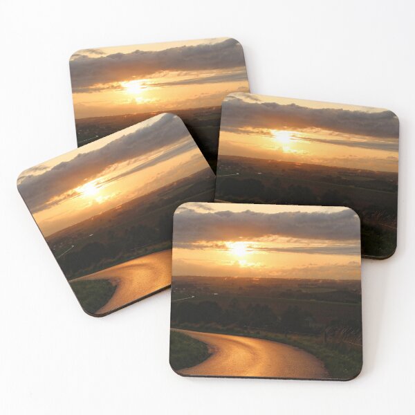 Item preview, Reflection of the sun on a sunny country road designed and sold by Stéphane  Thirion.