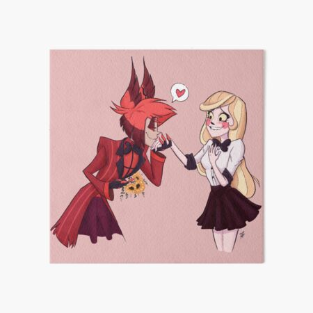 Charlie and Lucifer - Hazbin Hotel Art Board Print for Sale by  BestCreations