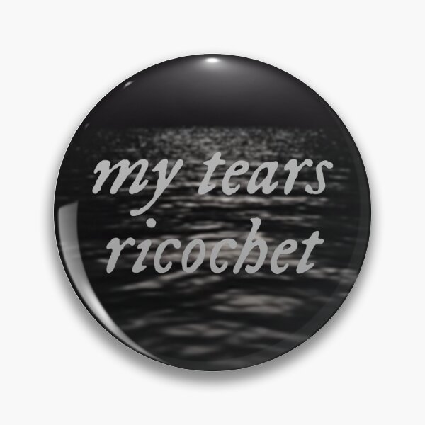 Item preview, my tears ricochet folklore lyrics designed and sold by crownyart.
