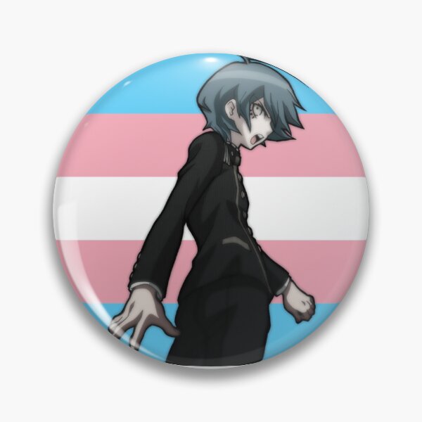 Item preview, Shuichi Saihara trans pin  designed and sold by Cosplayshin.