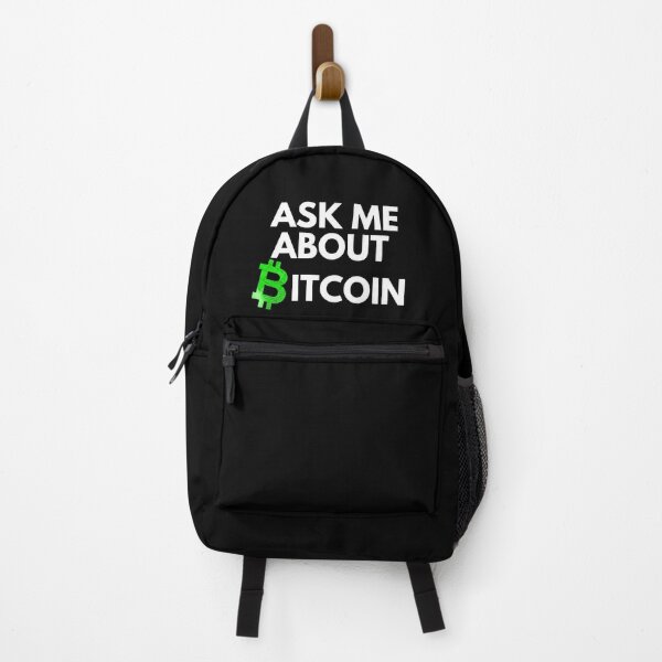 Item preview, Ask Me About Bitcoin - Neon Green designed and sold by Cryptohaven.