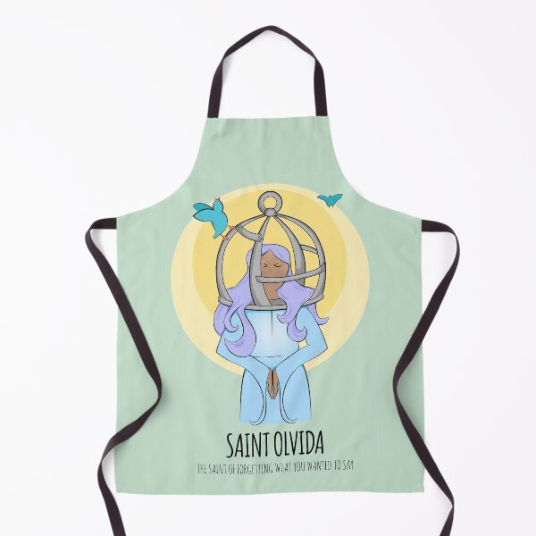 Item preview, The Saint of Forgetting What You Wanted to Say designed and sold by Otter-Grotto.