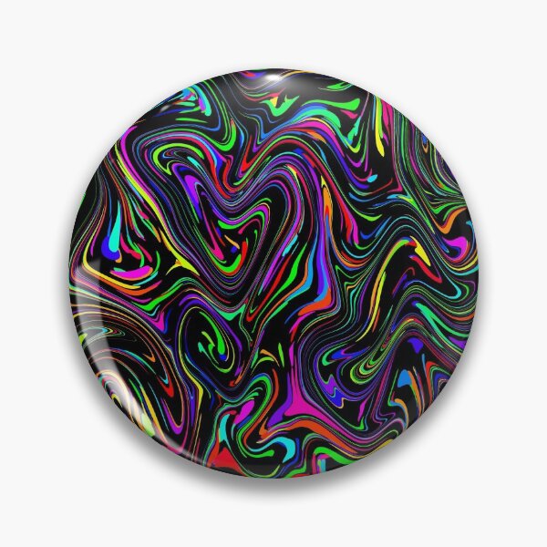 Item preview, Neon Rainbow Swirls |  Psychedelic Oil Spill designed and sold by Bee Lecuyer.