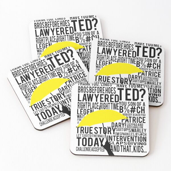 Item preview, How I Met Your Mother Quotes designed and sold by matheusart.