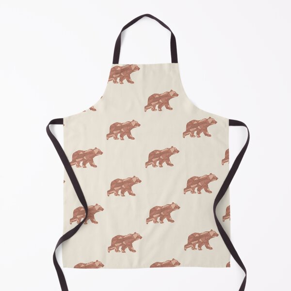 Artikelvorschau, Bears Wildlife Outdoors Geometrische abstrakte Kunst entworfen und verkauft von EarthBoho.