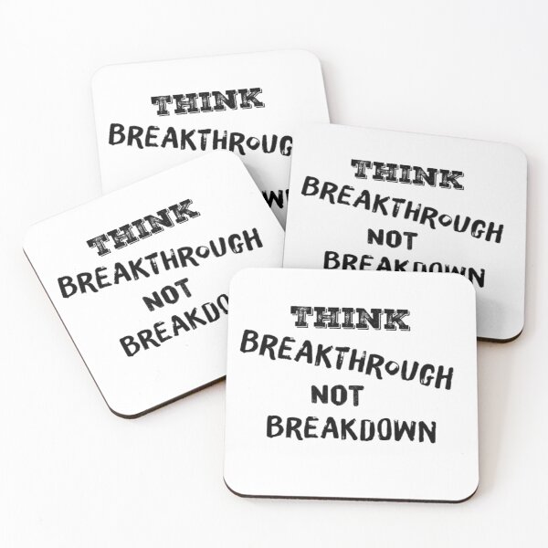 Item preview, Breakthrough Not Breakdown designed and sold by Twittlefish.