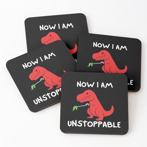 Item preview, Now I am Unstoppable T Rex designed and sold by ShopEssentials.
