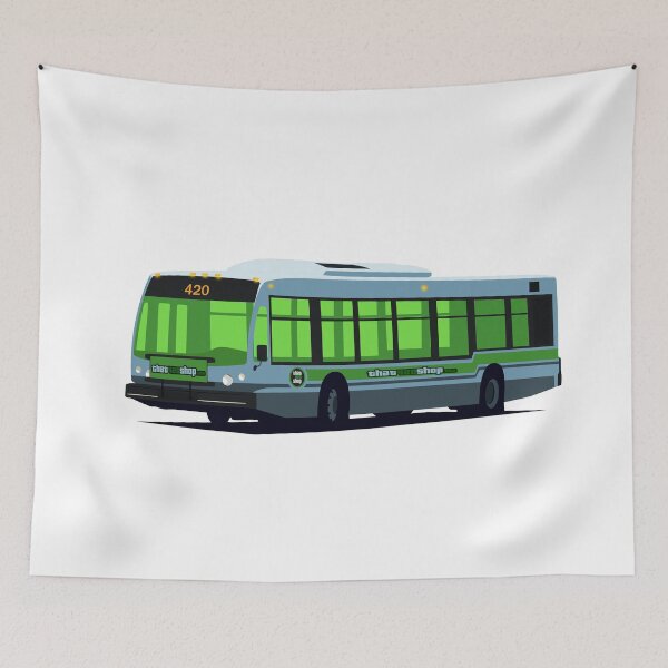Item preview, 420 Vaporwave Bus designed and sold by Doug1234.