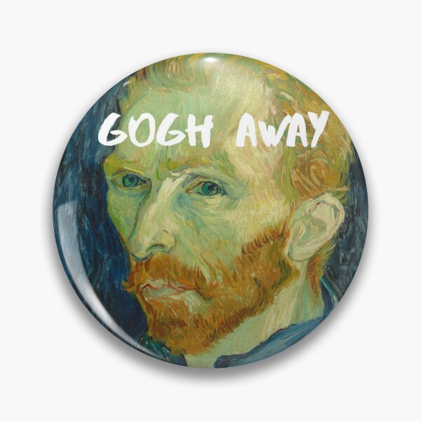 Item preview, Gogh Away - Vincent Van Gogh Self Portrait designed and sold by LilDesignWitch.