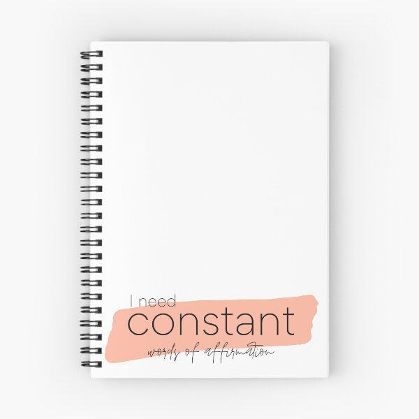 Item preview, I need constant words of affirmation  designed and sold by STUDIOmilk.