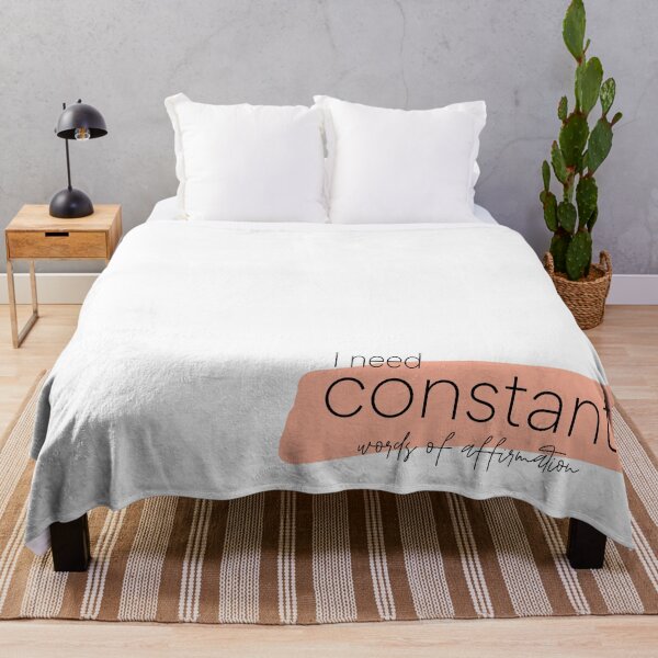 Item preview, I need constant words of affirmation  designed and sold by STUDIOmilk.