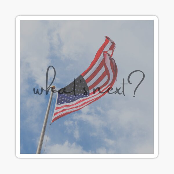 The West Wing - what’s next? Glossy Sticker