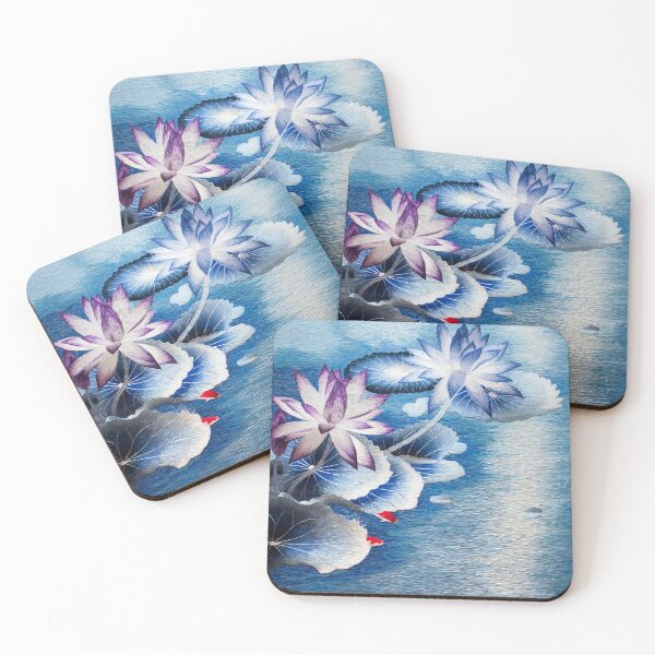 Item preview, Silk Embroidery Art Lotus Pond Chinese Art designed and sold by Uncommon Cents.
