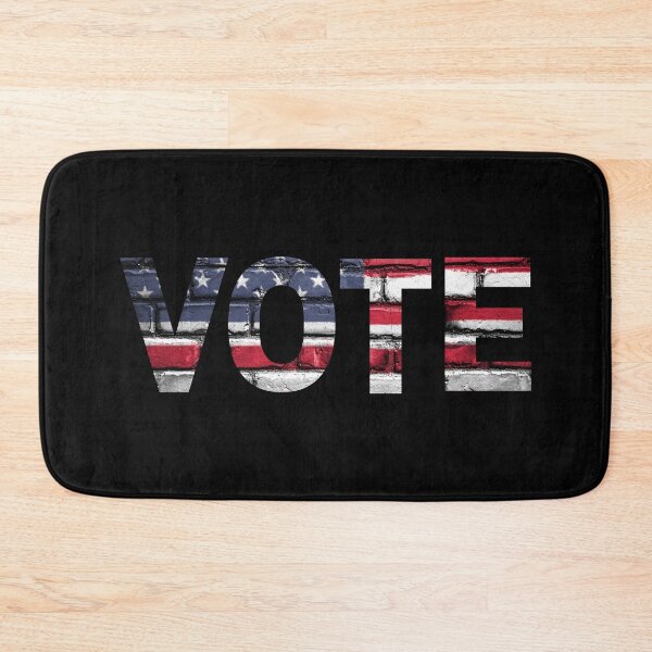 Item preview, VOTE with flag (US Elections) designed and sold by FeaturedStore.