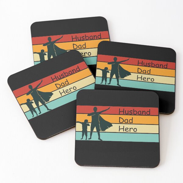 Item preview, Husband Dad Hero - Father and Son designed and sold by HeatherPore.