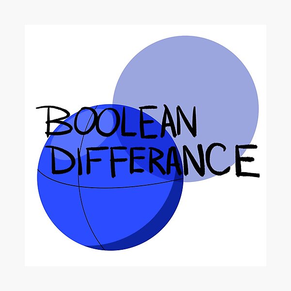 Item preview, Rhino Boolean Difference Command designed and sold by dragonnyx.
