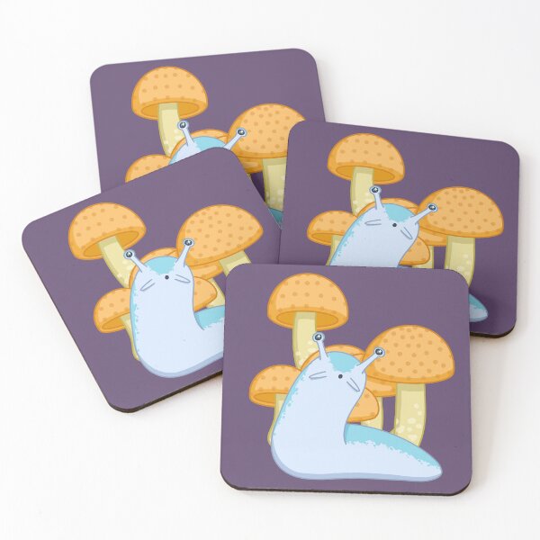 Item preview, Starry Eyed Slug in Mushrooms designed and sold by Cassie McKnight.