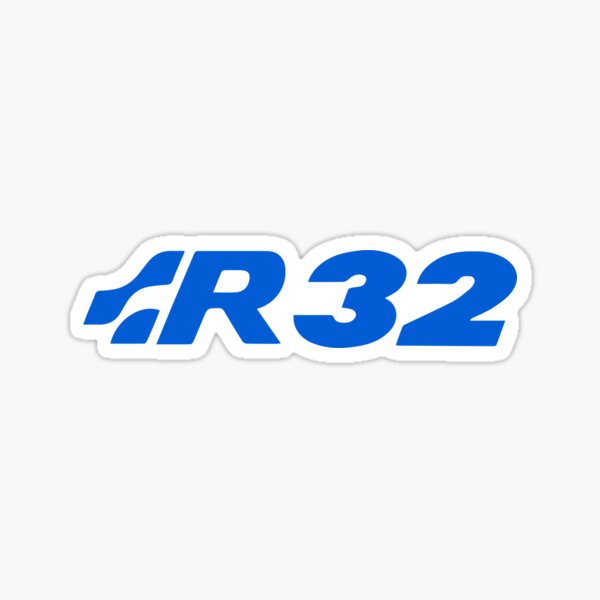 Logo Volkswagen Golf R32 Sticker
