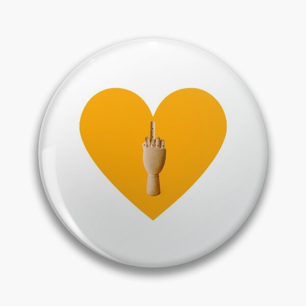 Item preview, Middle Finger Heart designed and sold by Lhadii.