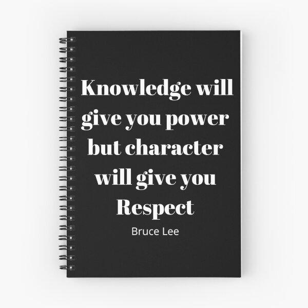 Item preview, Knowledge Will Give You Power Bruce Lee designed and sold by raeofhopequotes.