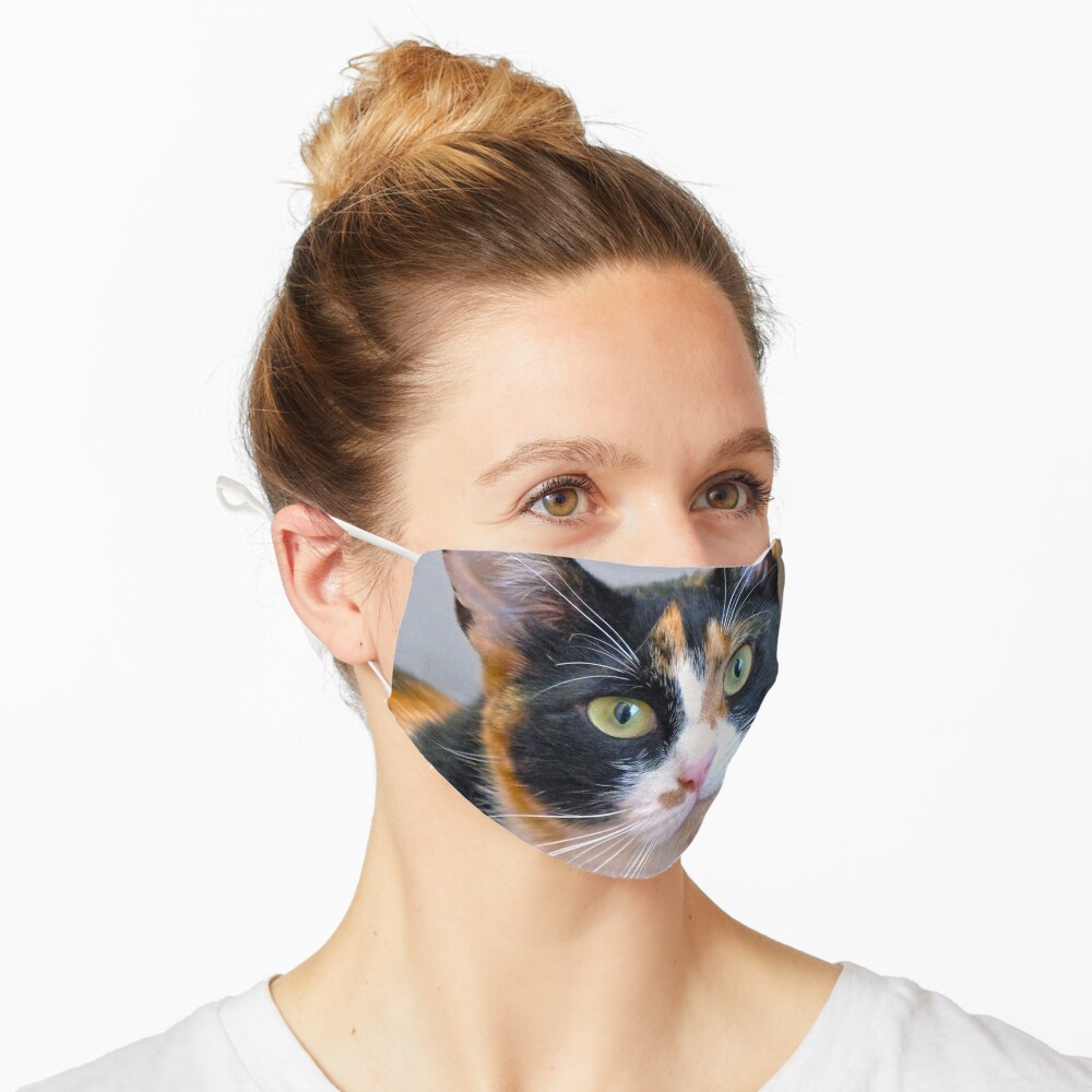 Bandit Mask For Sale By FrankieCat Redbubble   Ur,flat Mask Three Quarter,square,1000x1000 