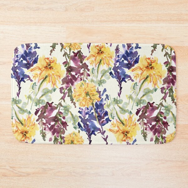 Item preview, Snapdragon botanical yellowish floral design designed and sold by EarthyPlanty.