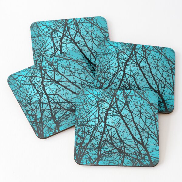 Item preview, Branch silhouette, light blue designed and sold by Stéphane  Thirion.
