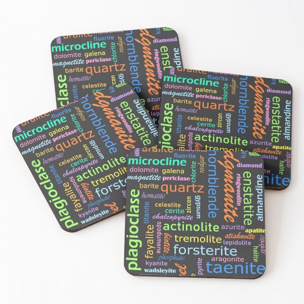 Item preview, Minerals Word Cloud designed and sold by kelseywinsor.