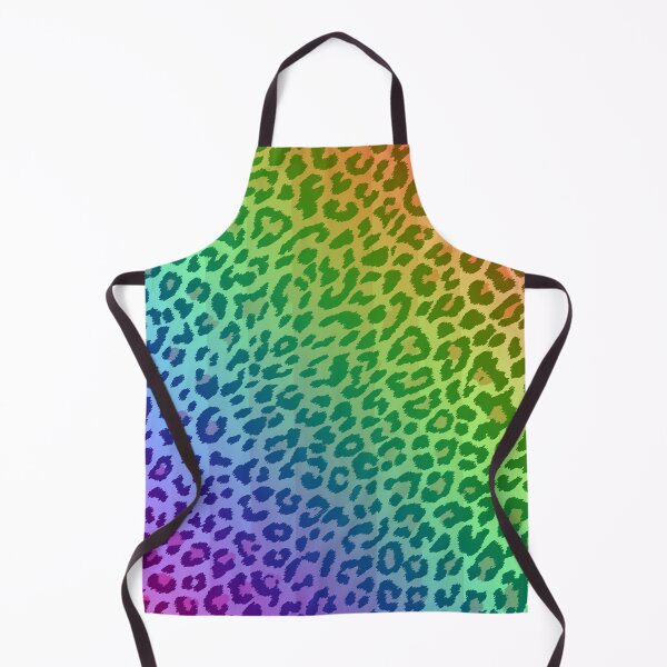 Item preview, Digital Leopard Print Through Rainbow Lens designed and sold by MixedBagMerch.