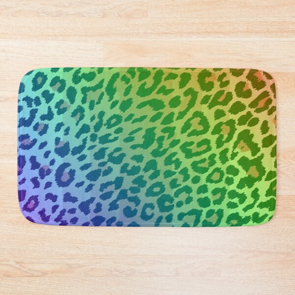 Item preview, Digital Leopard Print Through Rainbow Lens designed and sold by MixedBagMerch.