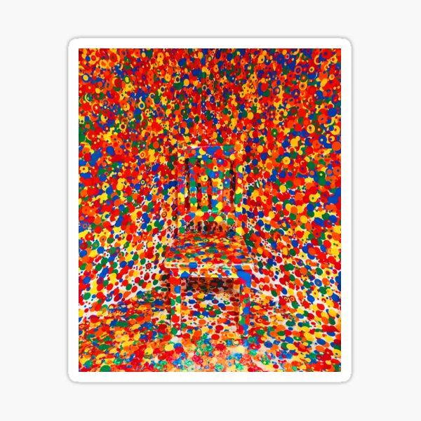 Polka Dot Camouflage Sticker