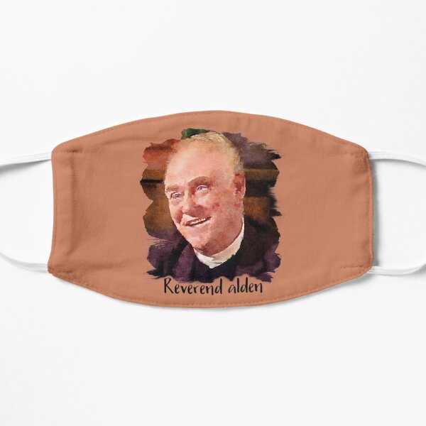 Little House on the Prairie Reverend Alden Flat Mask