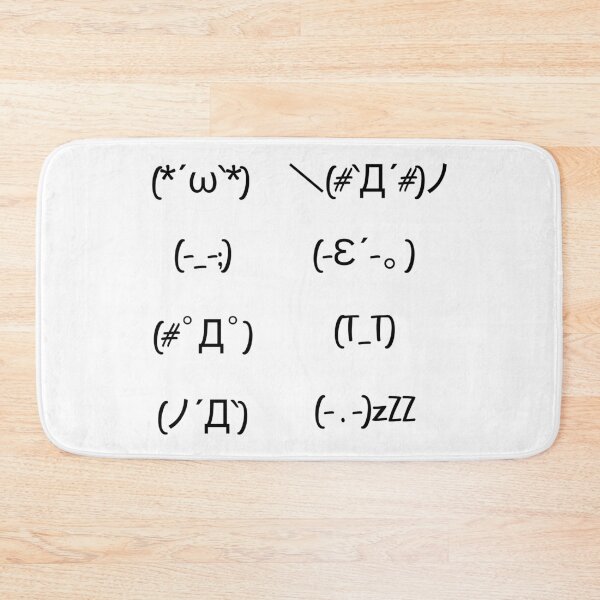 Item preview, Kaomoji -Japanese Emoticons designed and sold by Heedee Design.