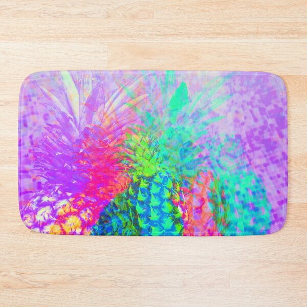 Item preview, Seeing Triple Colorful Neon Pineapples designed and sold by StayCuztom.