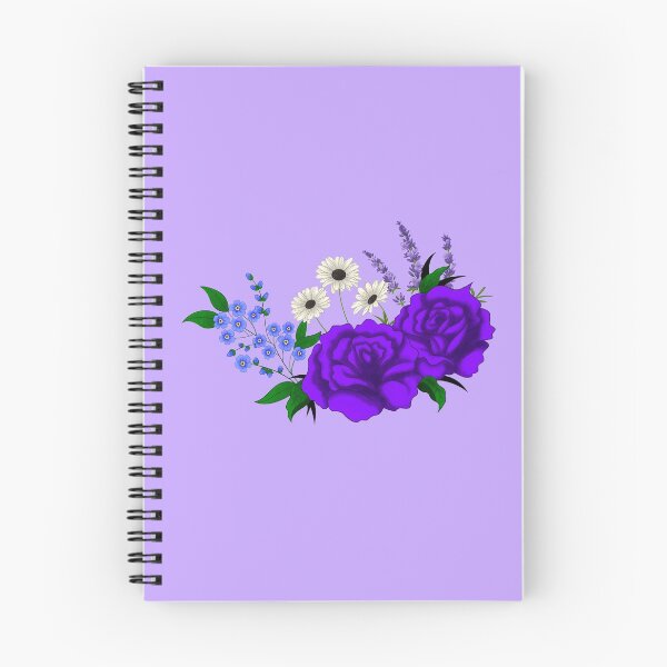 Item preview, Assorted Flowers: Purple designed and sold by VAFoxDesigns.