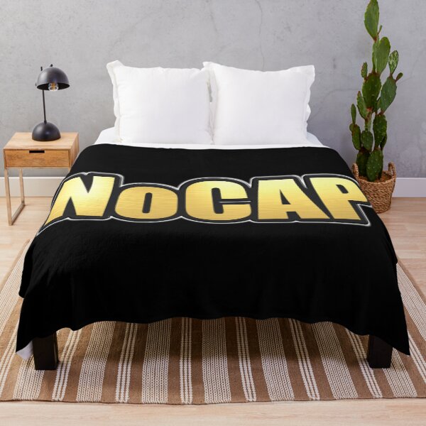 Item preview, Shiny black and gold NoCap word design ver.2 designed and sold by smARTwork.