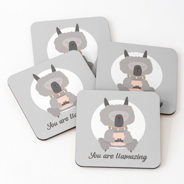 Item preview, You are Llamaizing - Llama Yoga Meditating designed and sold by Kaos Urbanwear.