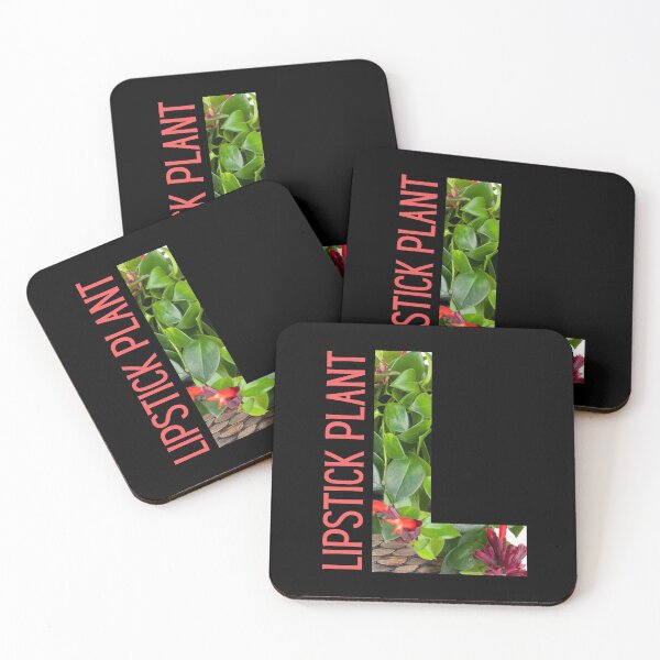 Item preview, Houseplant Alphabet - L is for Lipstick Plant designed and sold by FunWithFoliage.