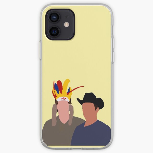 Ross Geller et Joey Tribbiani émission de télévision des années 90 Coque souple iPhone
