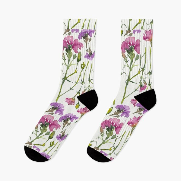 Item preview, Carnation pinky flory pattern design designed and sold by EarthyPlanty.