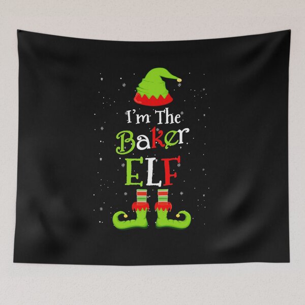 Item preview, I'm The Baker Elf Family Matching Funny Christmas Group Gift designed and sold by CreativeGift.