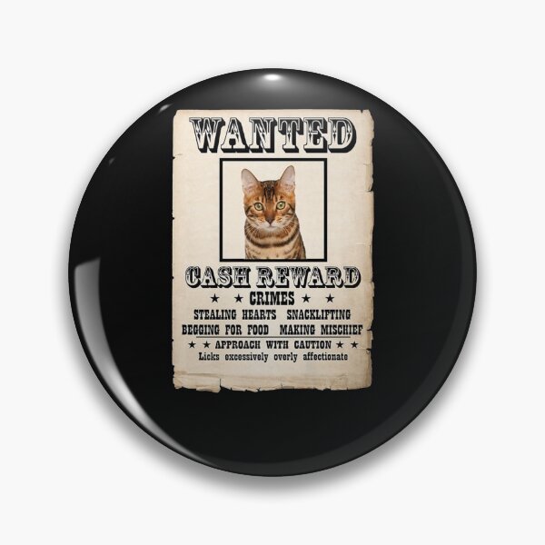 Item preview, Bengal Cat mug shot bad Cat designed and sold by tomlopez2001us.